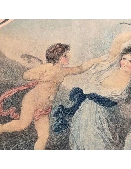 CUPIDO DISARMATO DA EUFROSINE - CUPIDO LEGA AGLAIA