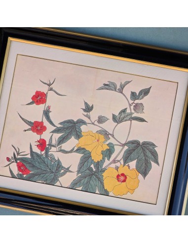 FIORI GIAPPONESI IN NERO