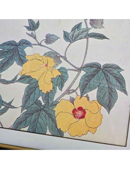 FIORI GIAPPONESI IN NERO