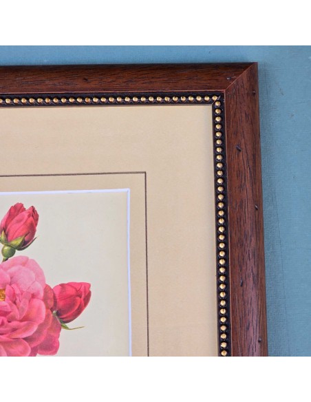 ROSE REDOUTE IN LEGNO