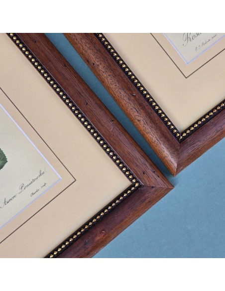 ROSE REDOUTE IN LEGNO
