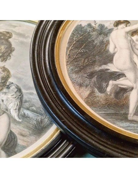 CUPIDO e PSICHE  &  LEDA e il CIGNO
