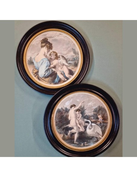 CUPIDO e PSICHE  &  LEDA e il CIGNO