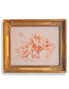 ALLEGORIA DELLE ARTI CON PUTTI