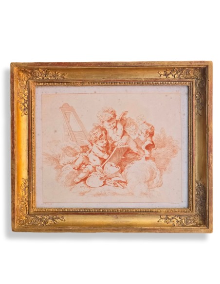 ALLEGORIA DELLE ARTI CON PUTTI
