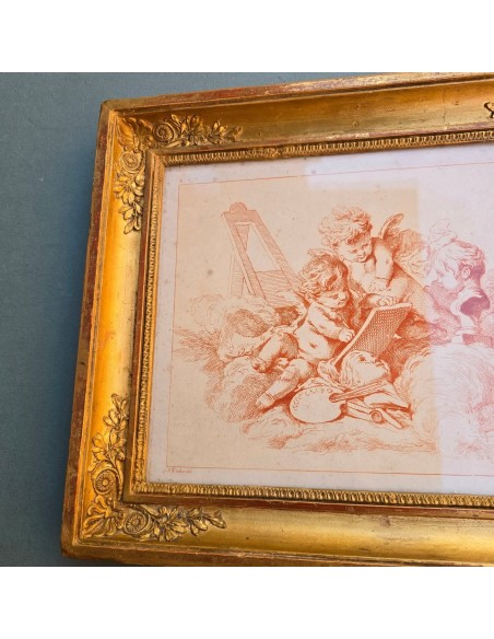 ALLEGORIA DELLE ARTI CON PUTTI