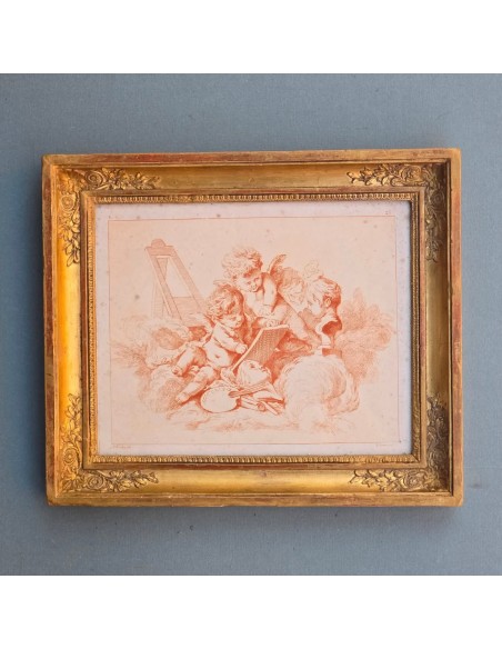 ALLEGORIA DELLE ARTI CON PUTTI