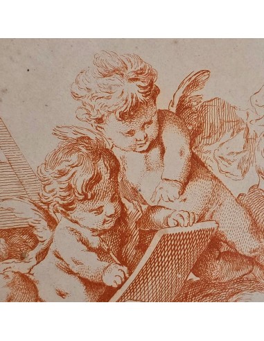 ALLEGORIA DELLE ARTI CON PUTTI