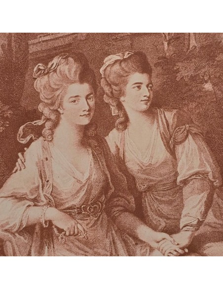 DUCHESSA del DEVONSHIRE e VISCONTESSA DUNCANNON