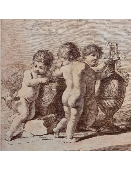 QUATTRO PUTTI AL GIOCO