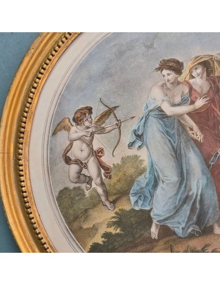 CUPIDO DISARMATO DALLE GRAZIE - LA VENDETTA DI CUPIDO