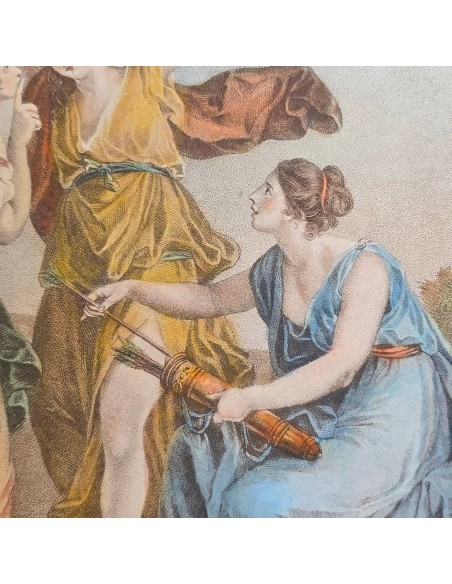 CUPIDO DISARMATO DALLE GRAZIE - LA VENDETTA DI CUPIDO